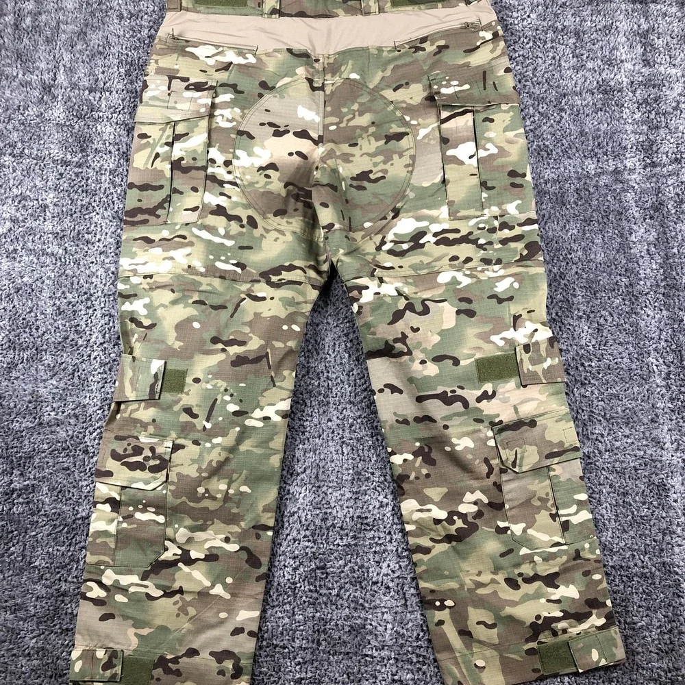 Multicam Tactical Cargo Pants Mens 40x30 Kneepad Adjustable‎ Camo